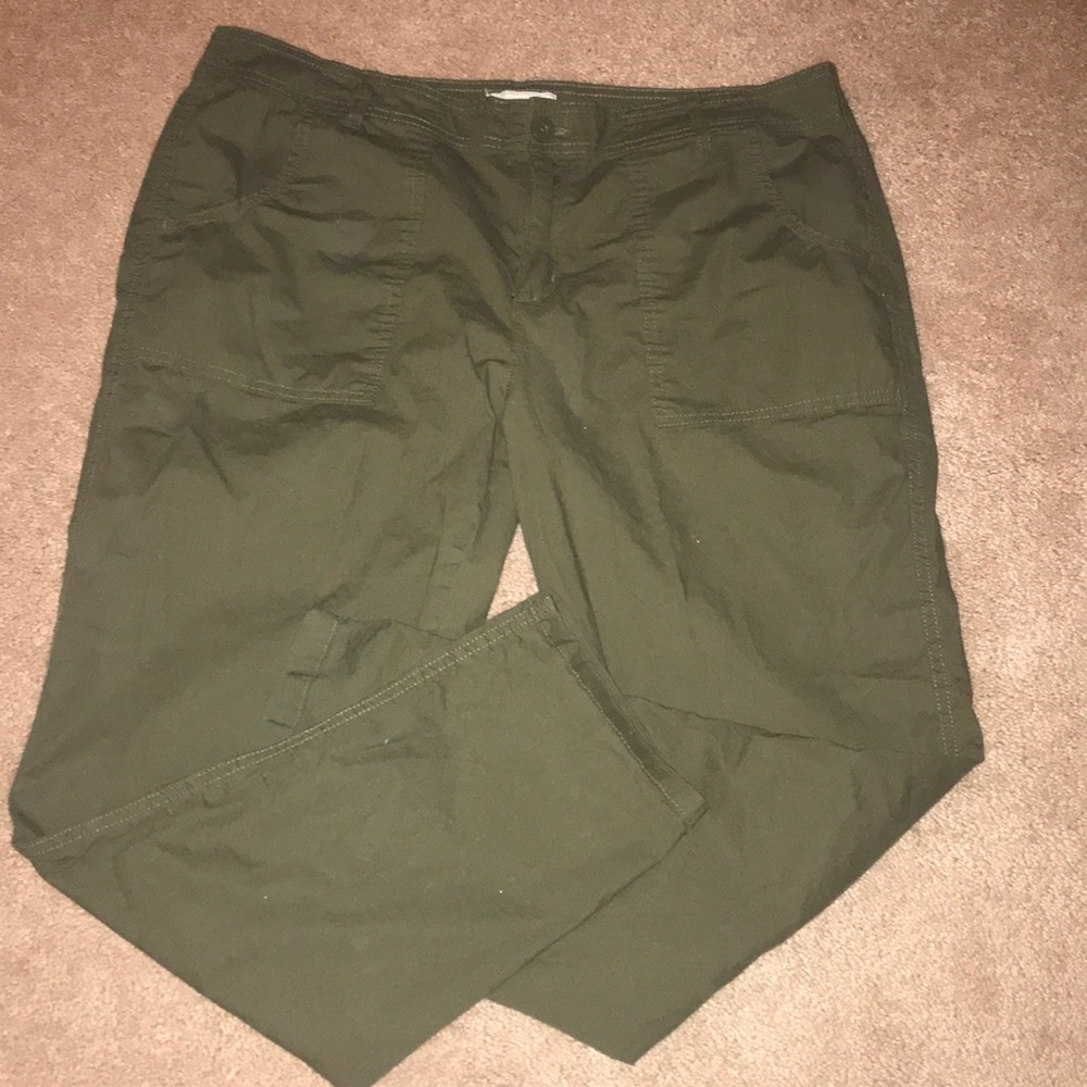 Green Cargo Pants